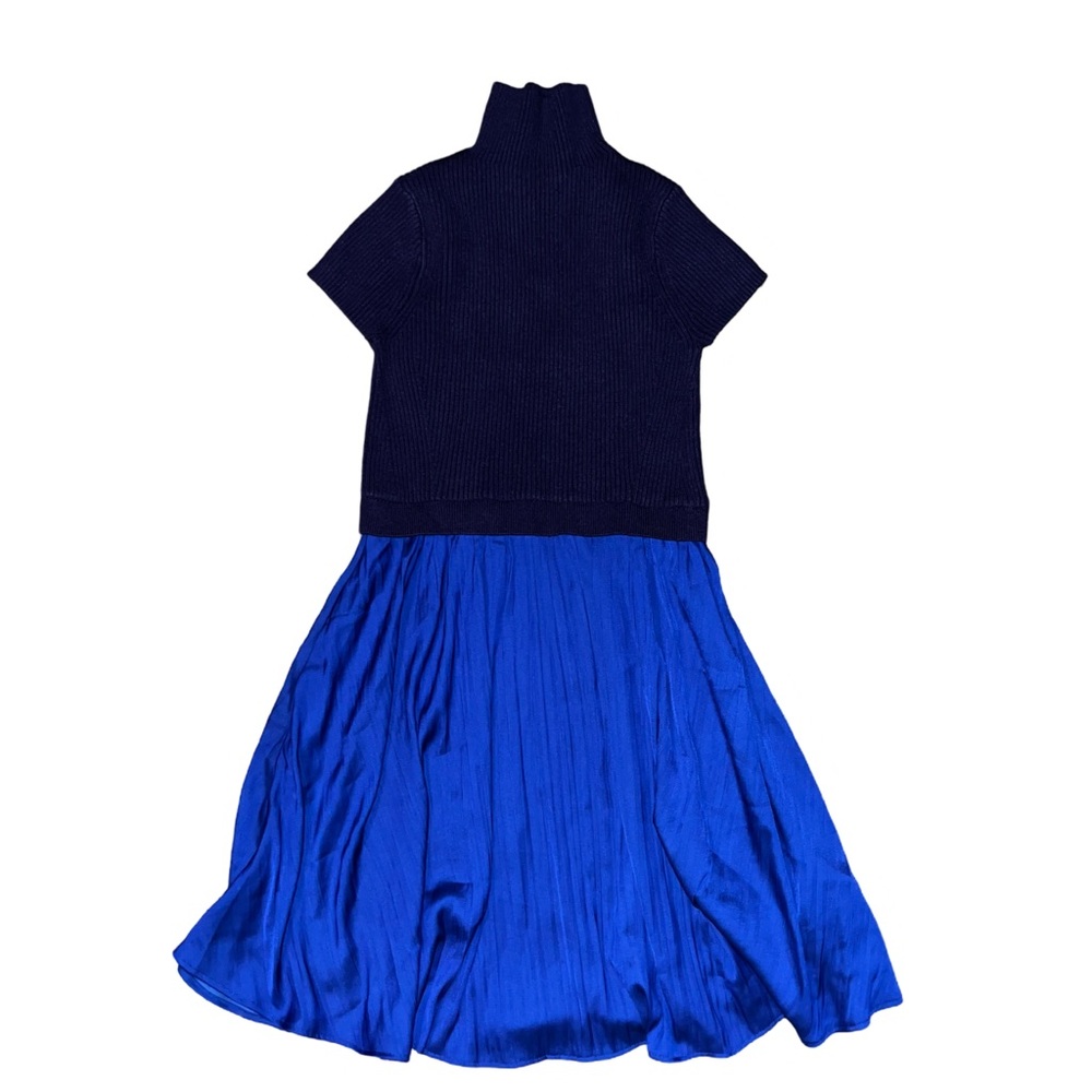 Anthropologie blue dress